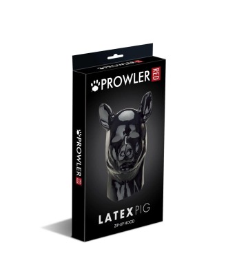 Prowler RED Latex Pig Hood - Lateksowa Maska Cosplay Świni