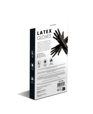 Prowler RED - Lateksowe Rękawiczki - Czarne - L
