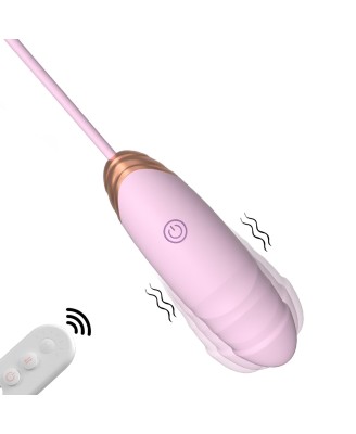 Vibrating Silicone Love EGG - Zdalnie Sterowane Stymulujące Jajeczko