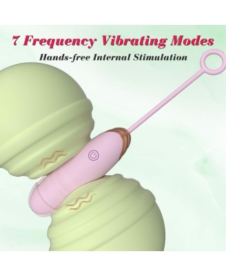 Vibrating Silicone Love EGG - Zdalnie Sterowane Stymulujące Jajeczko