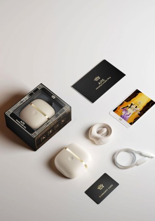 Apis - Wibrujący Pierścień Erekcyjny na App - Biały