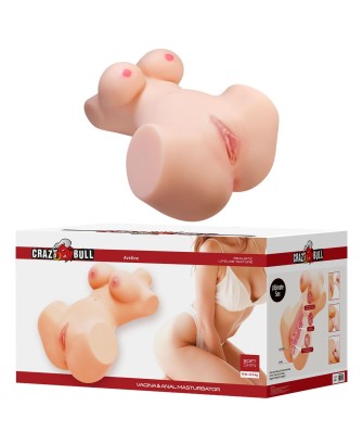 Crazy Bull Aveline - Realistyczny Masturbator Manekin - Cielisty
