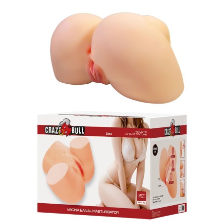 Crazy Bull Liora - Cielisty Masturbator Manekin - Pochwa/Anal