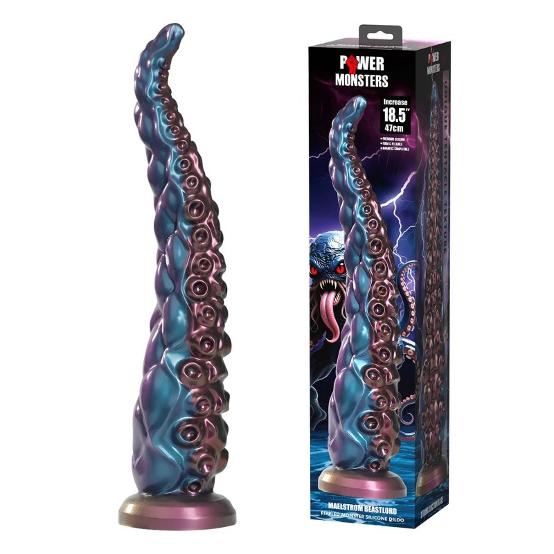 Power Monsters Maelstrom Beastlord – Dildo Macka Potwora XXL - 47 cm