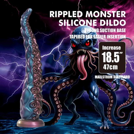 Power Monsters Maelstrom Beastlord – Dildo Macka Potwora XXL - 47 cm