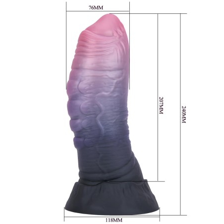 Power Monsters Dreadful Fiend – Dildo Potwór XXL - 24 cm