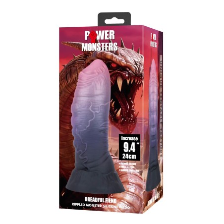 Power Monsters Dreadful Fiend – Dildo Potwór XXL - 24 cm