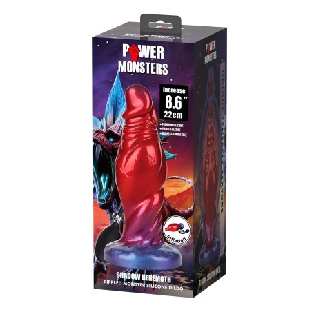 Power Monsters Shadow Behemoth – Dildo Potwór XXL pompowany - 22 cm