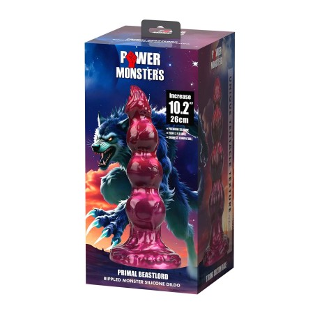 Power Monsters Primal Beastlord – Dildo Potwór XXL - 26 cm