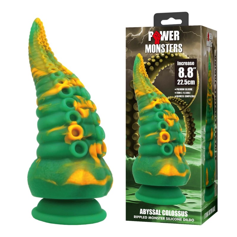 Power Monsters Abyssal Colossus – Dildo Macka Potwora XXL - 22.5 cm