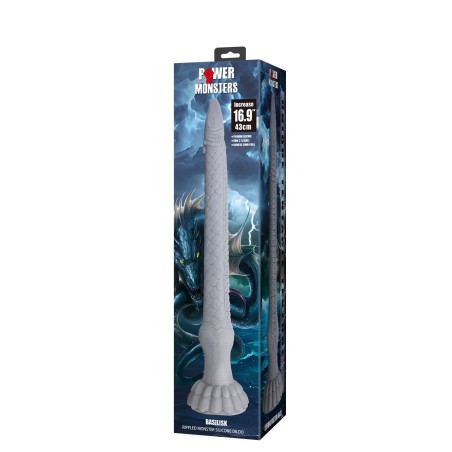 Power Monsters Basilisk – Dildo Potwora - 43 cm