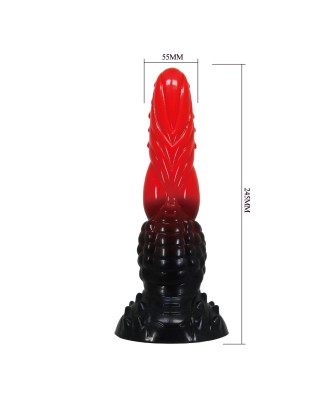 Power Monsters Fire Dragon – Dildo Smocze XXL - 24.5 cm