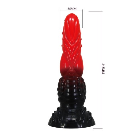 Power Monsters Fire Dragon – Dildo Smocze XXL - 24.5 cm