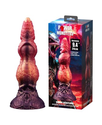 Power Monsters Savage Beastlord – Dildo Potwór XXL - 24 cm