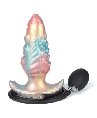 Power Monsters Ebon Leviathan – Dildo Potwór - Pompowane XXL - 18 cm