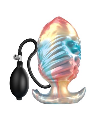 Power Monsters Ebon Leviathan – Dildo Potwór - Pompowane XXL - 18 cm