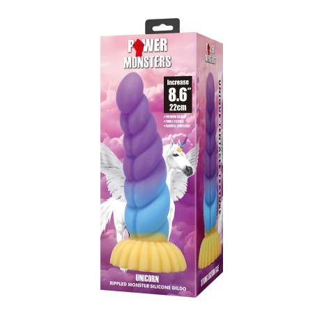 Power Monsters Unicorn – Dildo Jednorożec XXL - 22 cm