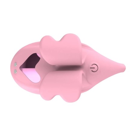Finger Dual Vibrator - Wibrator Łechtaczkowy na Palec - Różowy