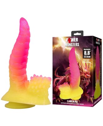 Power Monsters Flamebeast – Dildo Potwór XXL - 22.5 cm