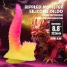 Power Monsters Flamebeast – Dildo Potwór XXL - 22.5 cm