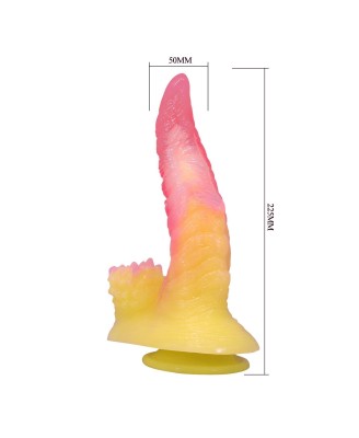 Power Monsters Flamebeast – Dildo Potwór XXL - 22.5 cm