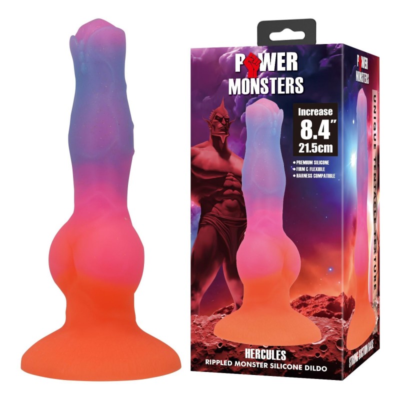 Power Monsters Hercules – Dildo Potwór XXL - 21.5 cm