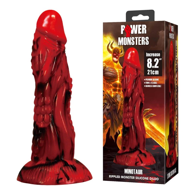 Power Monsters Minotaur – Dildo Potwór XXL - 21 cm