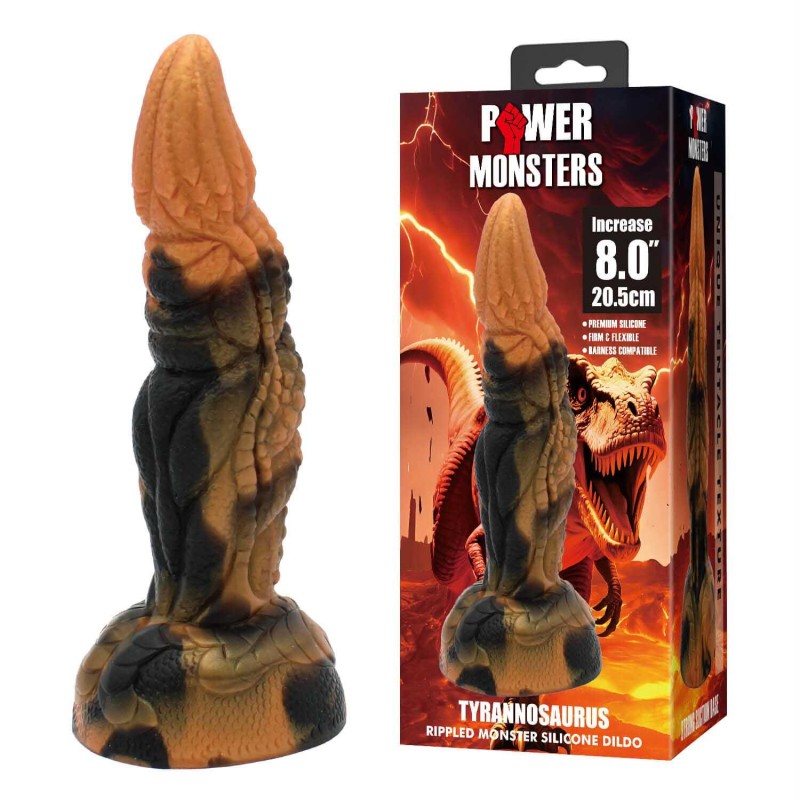 Power Monsters Tyrannosaurus – Dildo Potwór XXL - 20.5 cm