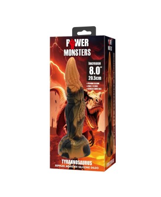 Power Monsters Tyrannosaurus – Dildo Potwór XXL - 20.5 cm