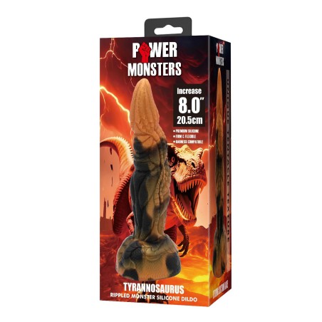 Power Monsters Tyrannosaurus – Dildo Potwór XXL - 20.5 cm