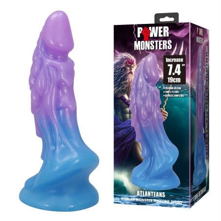 Power Monsters Atlanteans – Dildo Potwór - 19 cm