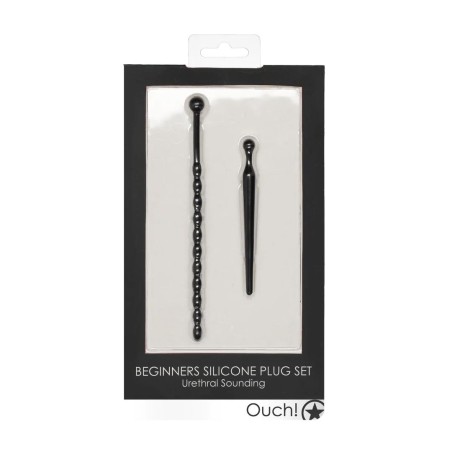 Ouch! Zestaw Wtyczek do Cewki Moczowej - Dilatory Silikonowe