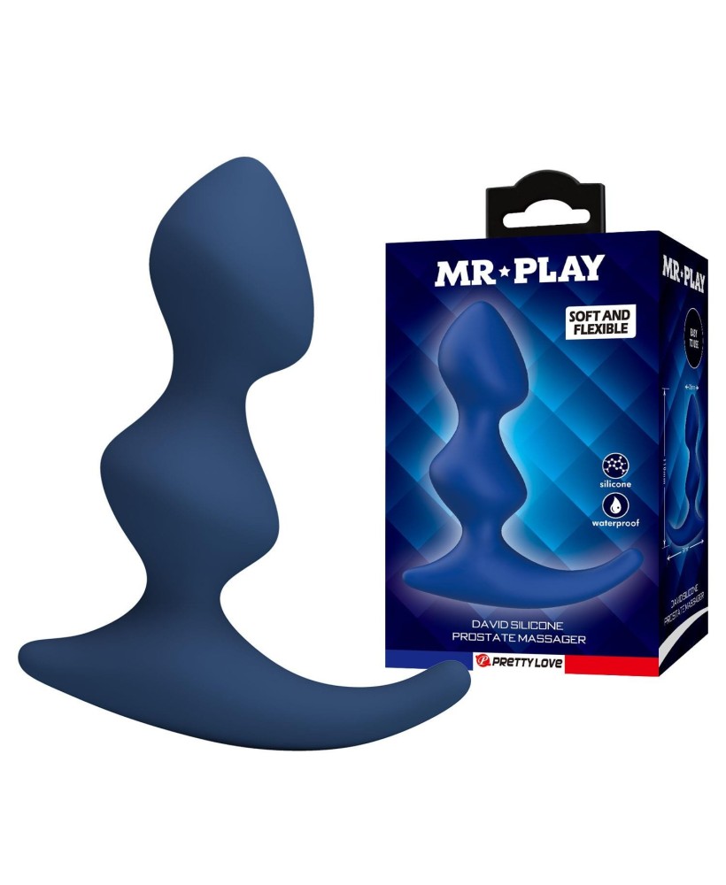 Mr. Play David - Silikonowy Masażer Prostaty