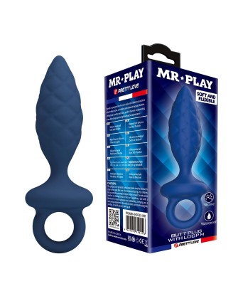 MR. PLAY – Korek Analny z Pętelką - Średni