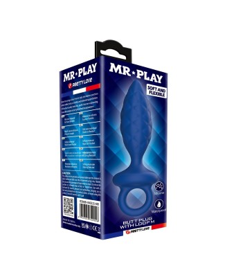 MR. PLAY – Korek Analny z Pętelką - Średni