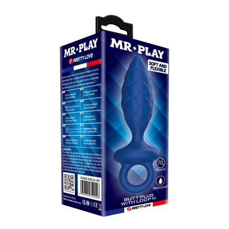 MR. PLAY – Korek Analny z Pętelką - Średni