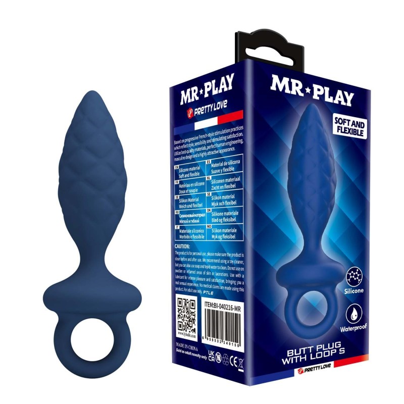 MR. PLAY – Korek Analny z Pętelką - Mały