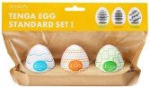 Tenga Egg Standard - Zestaw Jajeczek Masturbacyjnych - 3 sztuki