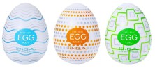 Tenga Egg Standard - Zestaw Jajeczek Masturbacyjnych - 3 sztuki