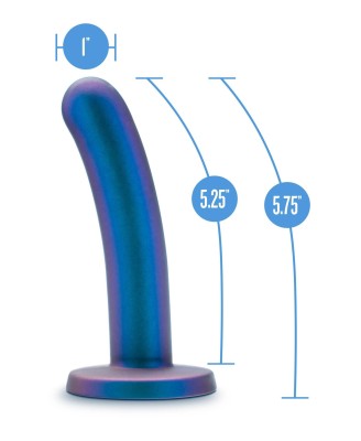 Blush TEMPTASIA SURRENDER PEG - Proste Dildo do Strapon - Niebieskie