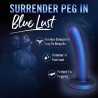 Blush TEMPTASIA SURRENDER PEG - Proste Dildo do Strapon - Niebieskie