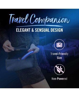 Blush TEMPTASIA SURRENDER PEG - Proste Dildo do Strapon - Niebieskie