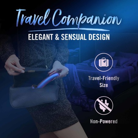 Blush TEMPTASIA SURRENDER PEG - Proste Dildo do Strapon - Niebieskie