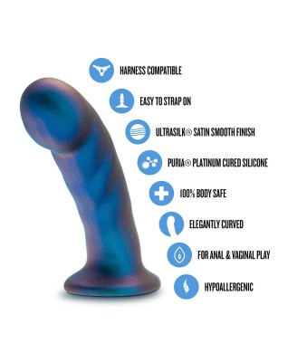 Blush TEMPTASIA REBELLION PEG - Dildo do Uprzęży Strapon - Niebieski