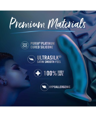 Blush TEMPTASIA REBELLION PEG - Dildo do Uprzęży Strapon - Niebieski