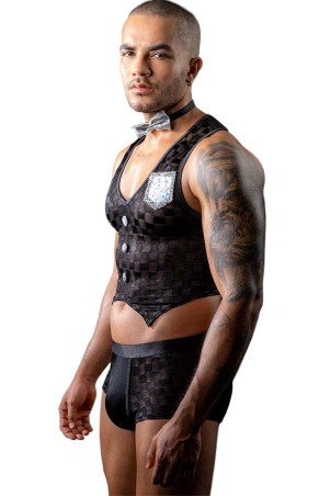 Paris Hollywood - 3-częściowe Przebranie Seksownego Kelnera