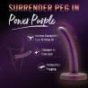 Blush Temptasia Surrender Peg - Dildo do Strapon - Fiolet - 12cm