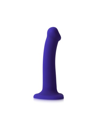 GLOW-LED DILDO PURPLE - M