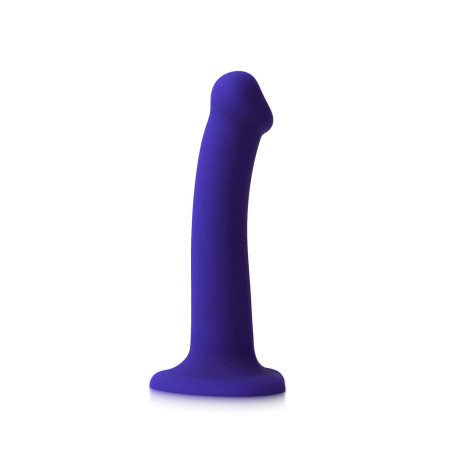 GLOW-LED DILDO PURPLE - M