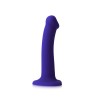 GLOW-LED DILDO PURPLE - M